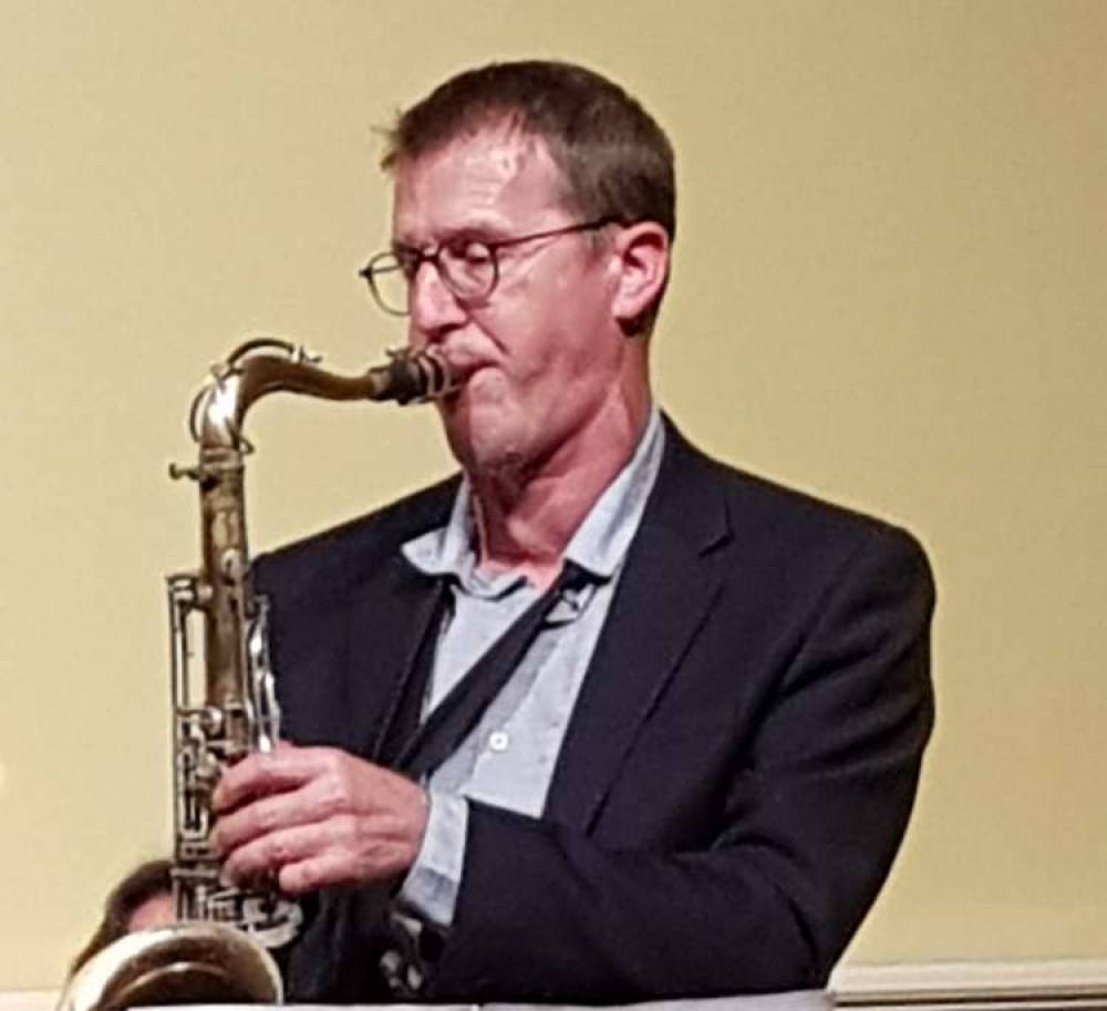 Mark Crooks at Hadleigh Jazz Club (Picture credit: Jayne Tann)