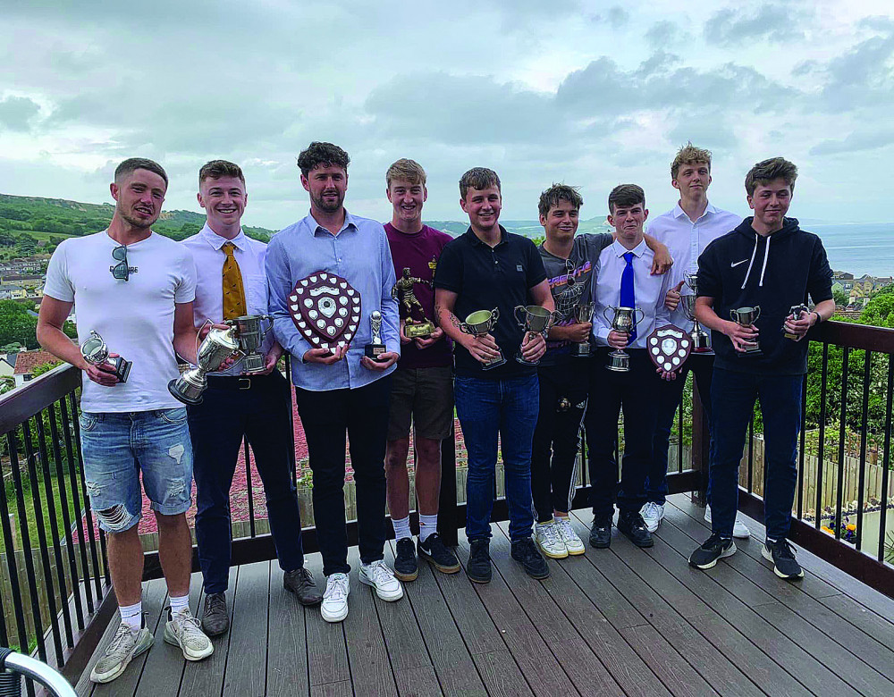 Trophy winners pictured at Uplyme FC's presentation night Trophy winners pictured at Uplyme FC's presentation night