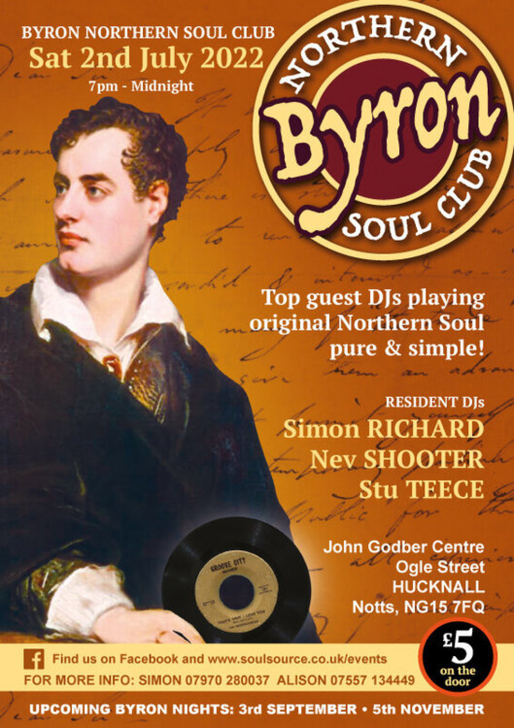 Image courtesy of Byron Soul Club.