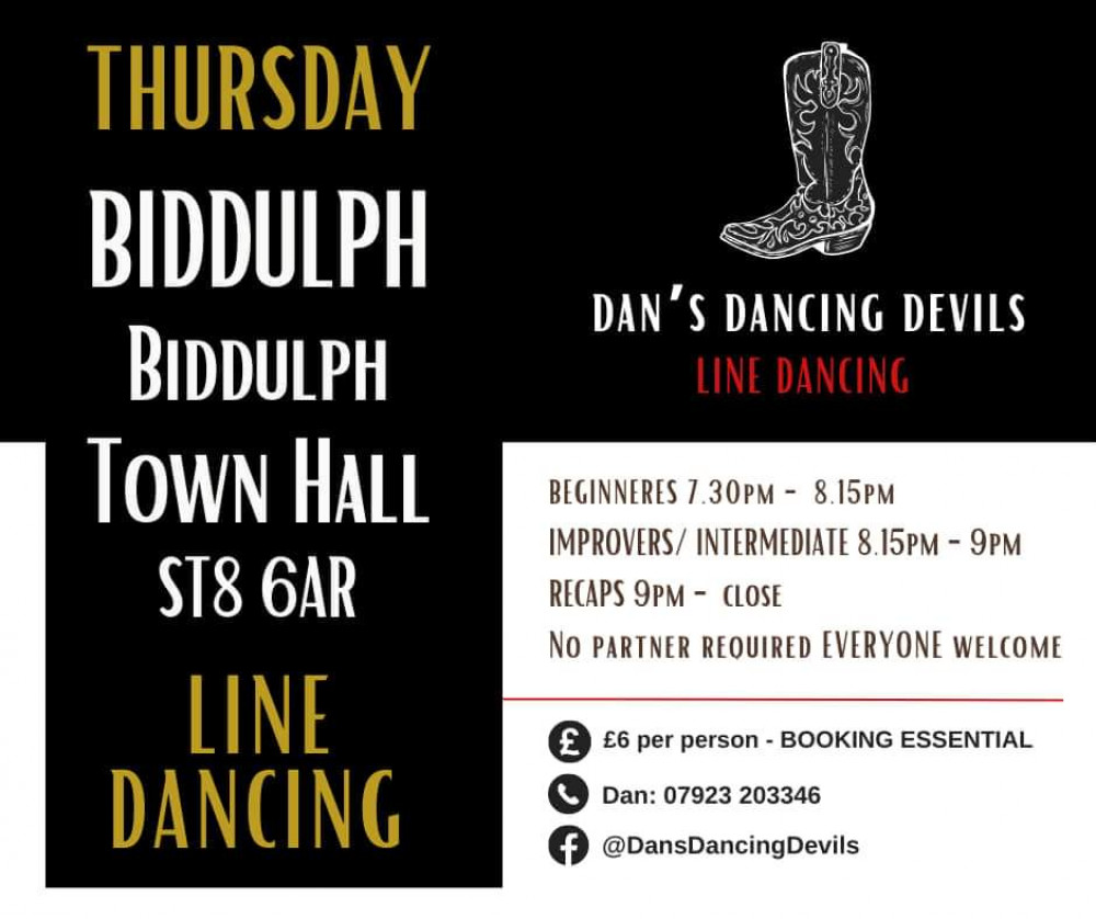 Line dancing! Line dancing!