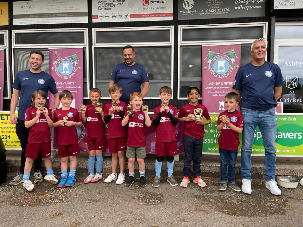 Ashby United held their presentation day at Ashby Hastings Cricket Club