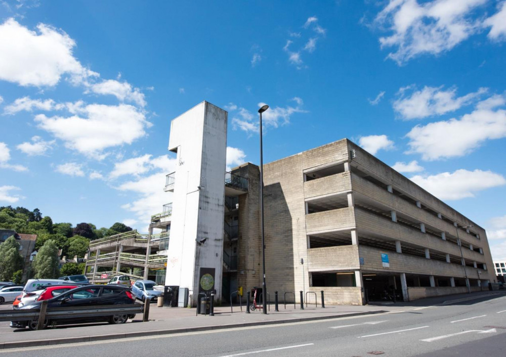 It is a busy car park - popular with shoppers It is a busy car park - popular with shoppers