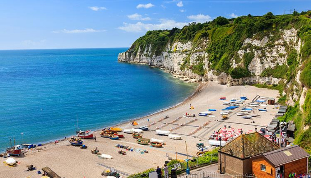 Beer beach - the South West's most organised beach, according to The Times