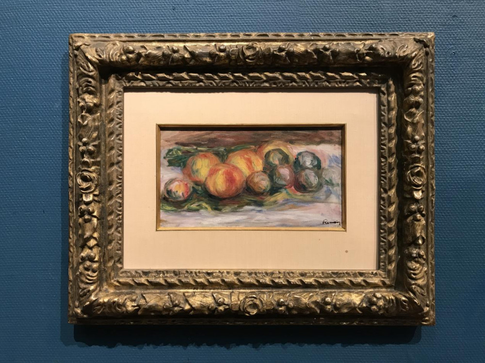 Pêches et Prunes is one of the last few works that Renoir painted. Pêches et Prunes is one of the last few works that Renoir painted.