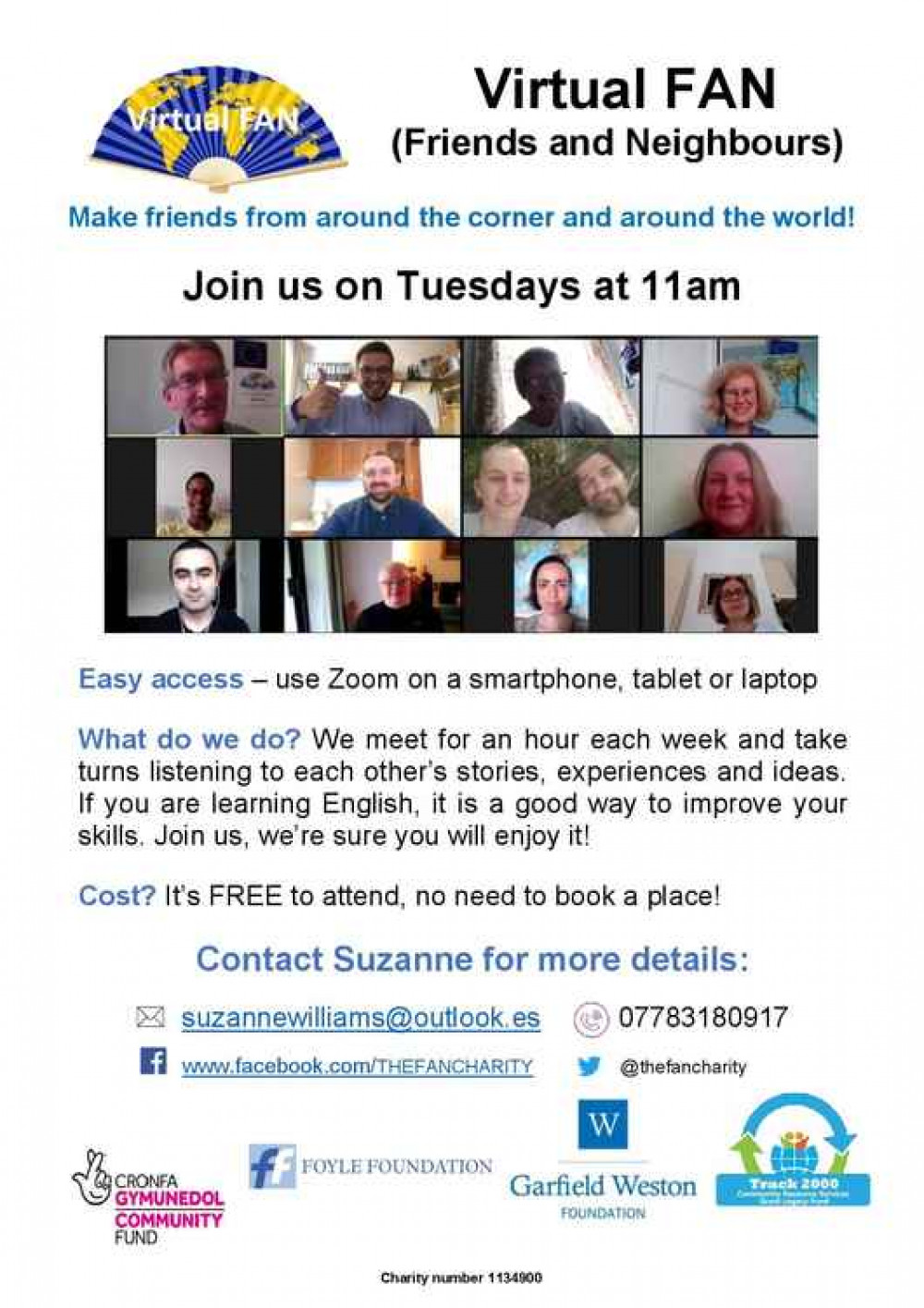 Virtual Friends and Neighbours Groups Virtual Friends and Neighbours Groups