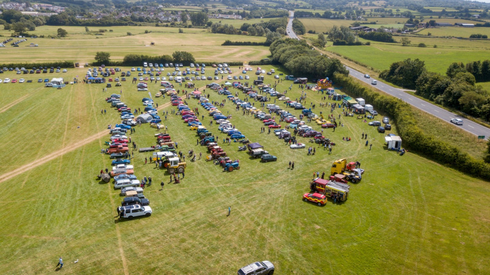 Vehicles of all types, ages, shapes and sizes took part in the Vehicle Extravaganza