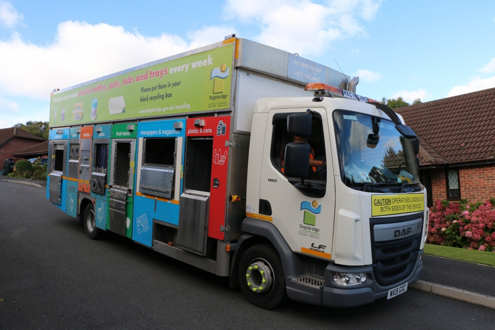 Teignbridge recycling lorry (TDC)