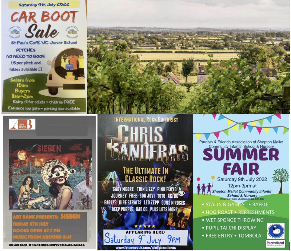 There's lots going on in Shepton Mallet this weekend