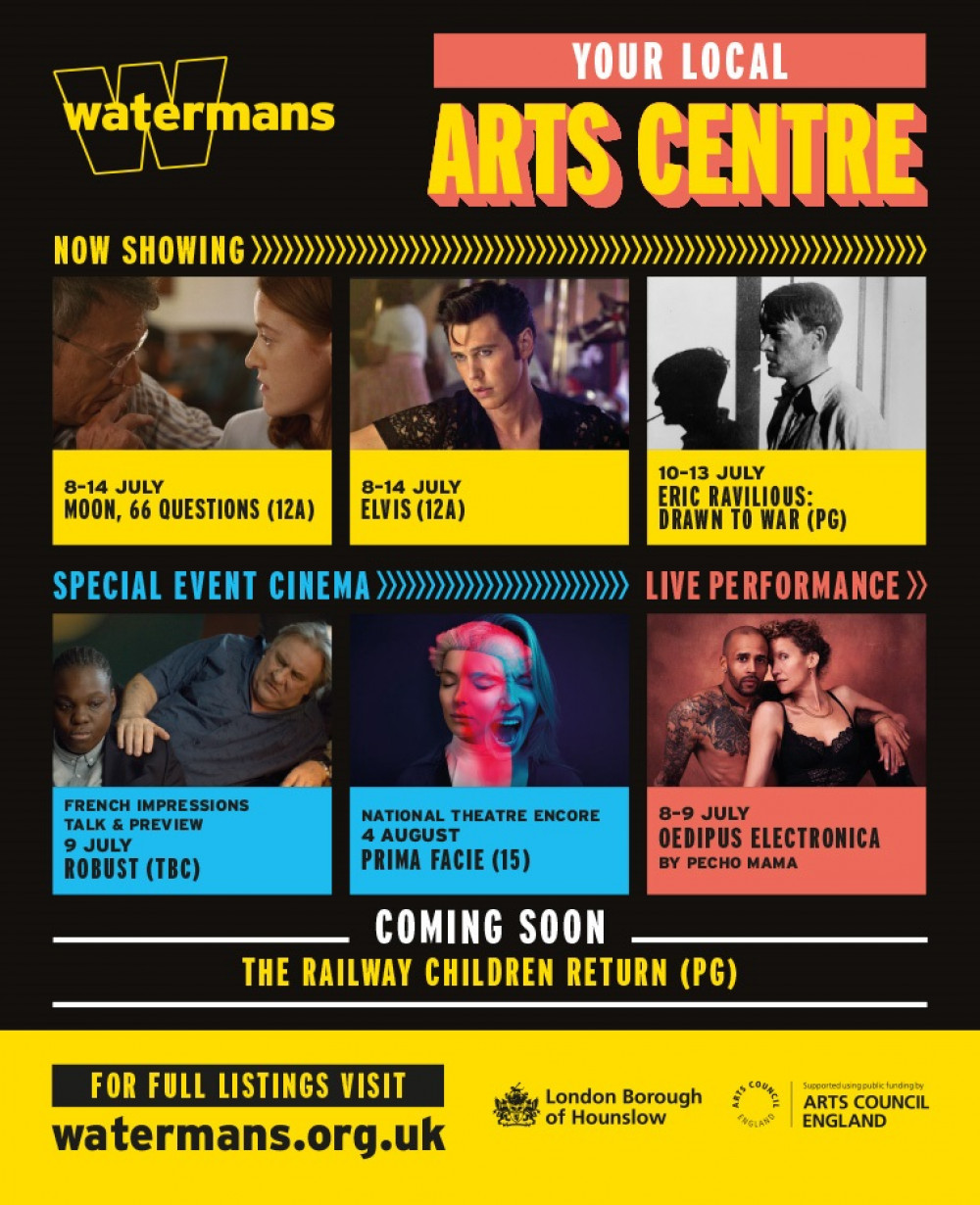 What's on at Watermans this week