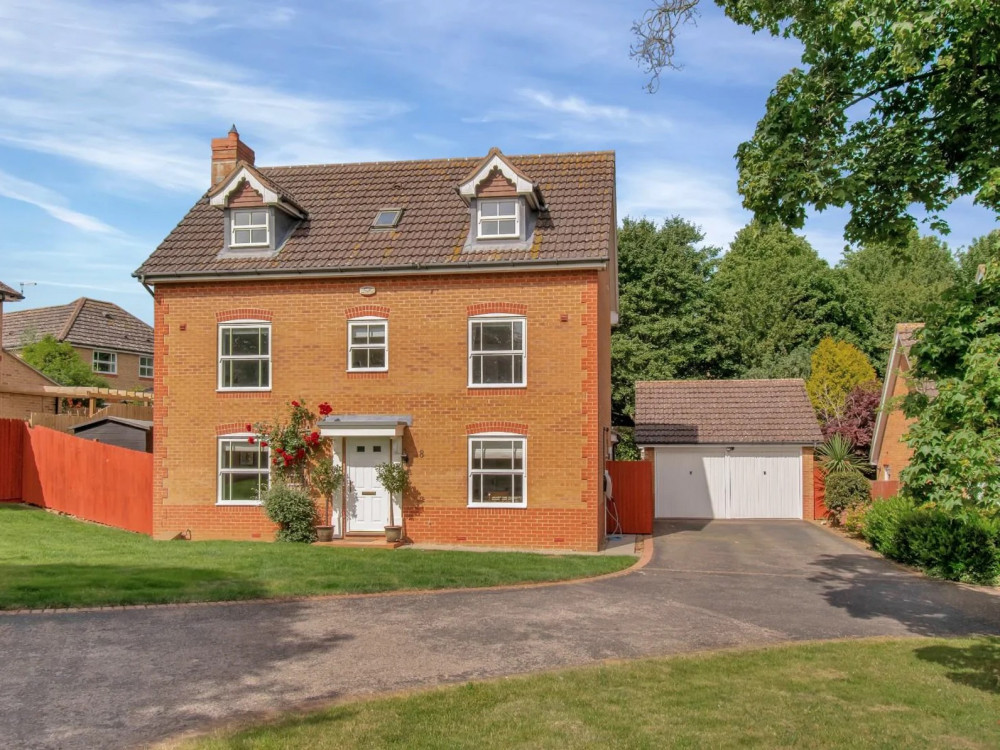 The front aspect of Gilmore Close (image courtesy of Newton Fallowell)