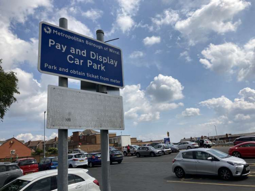 Parking at the Puddyfale in Heswall