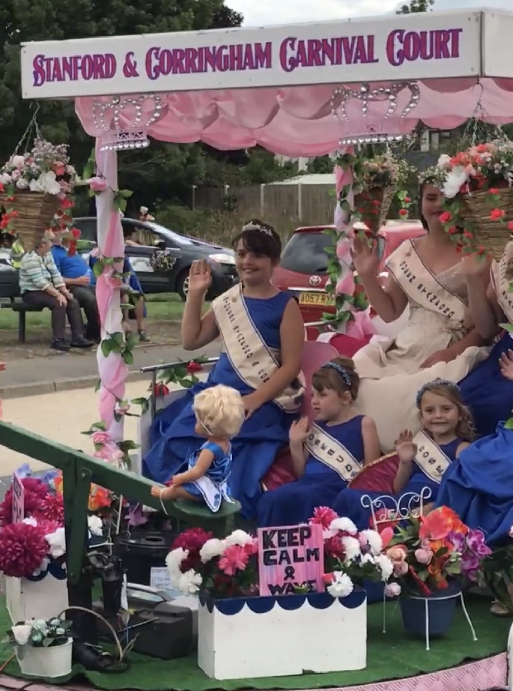 A previous carnival court float.
