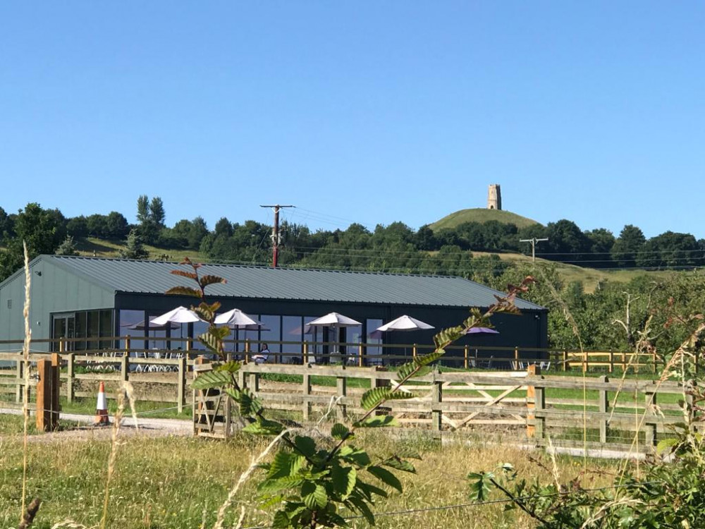 The new farm shop and cafe at Middlewick