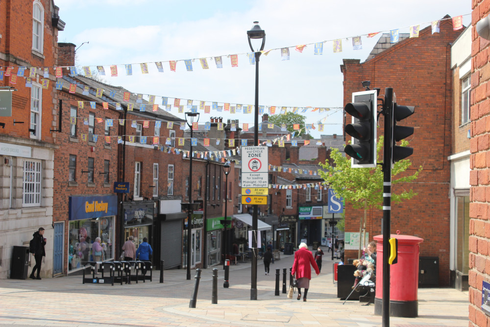 Congleton was one of six towns which saw a decrease in footfall across Cheshire East. (Image - Alexander Greensmith / Congleton Nub News)