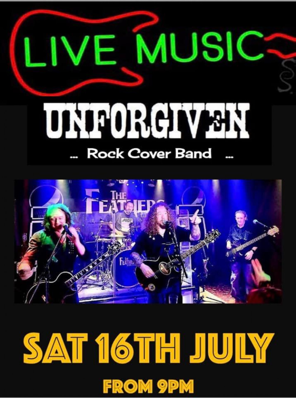 Unforgiven at the White Hart in Ashby de la Zouch