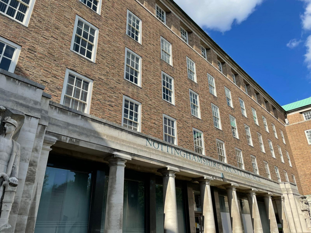 Nottinghamshire County Council could move out of County Hall in West Bridgford because its maintenance and improvement costs are expected to reach “tens of millions of pounds” over the next few years. Image: LDRS.