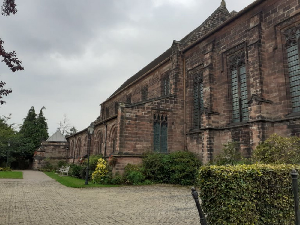 St Mary Magdalene's Church where the concert is 