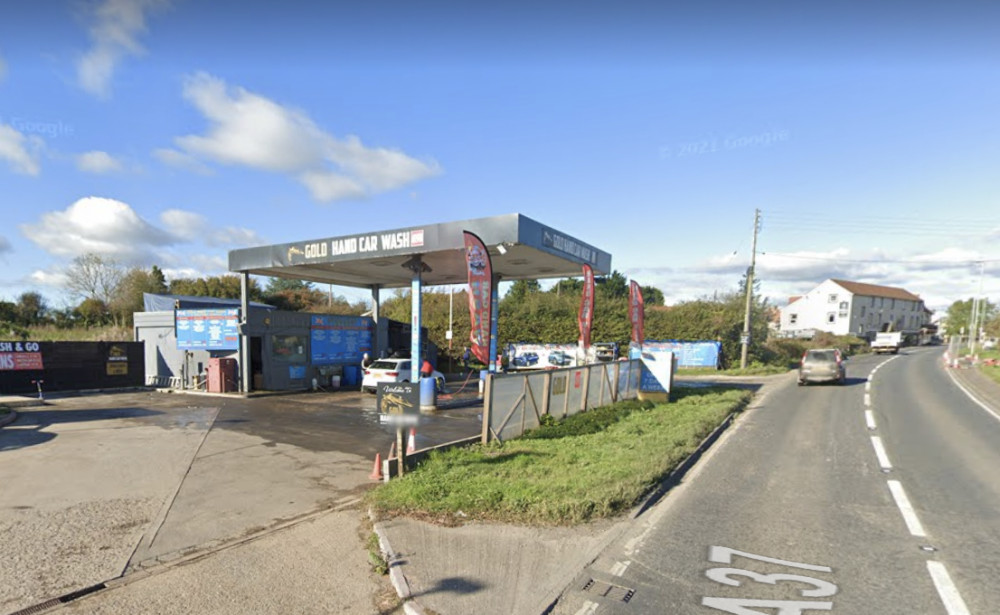 The Gold Hand Car Wash could become a petrol station. Image: Google Maps