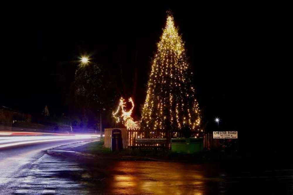 Helsby's Christmas tree lights have been lit! Thanks to Duncan Cowley for the photo Helsby's Christmas tree lights have been lit! Thanks to Duncan Cowley for the photo