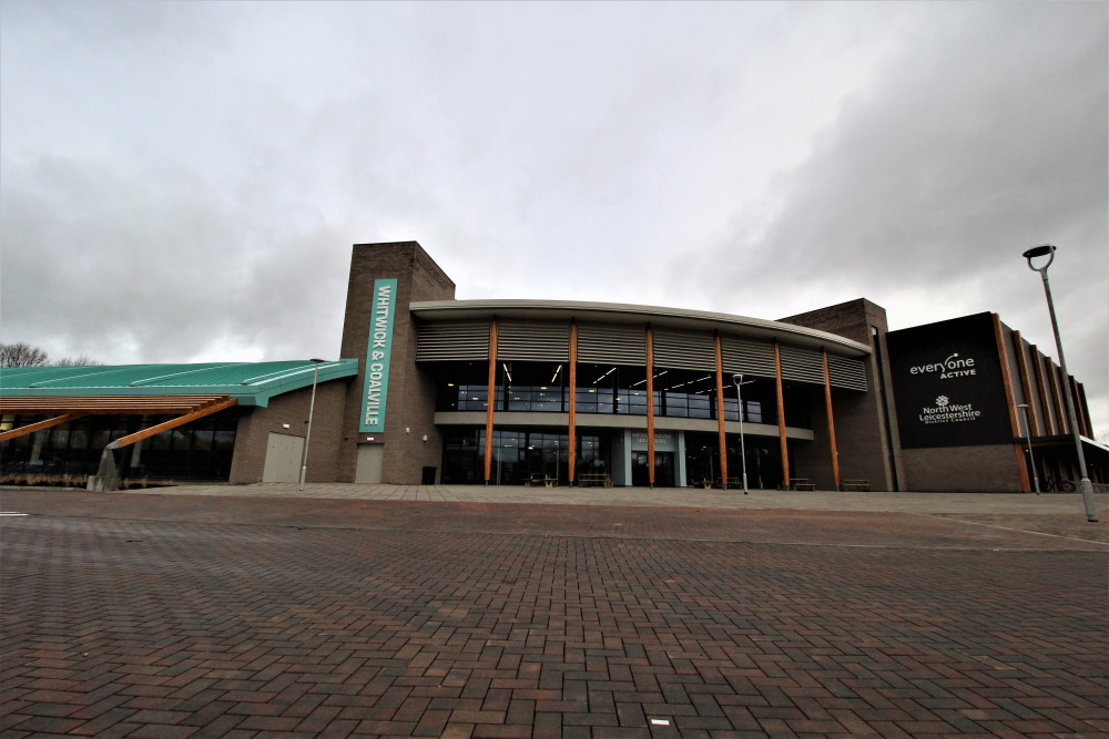 The Whitwick & Coalville Leisure Centre. Photo: North West Leicestershire District Council