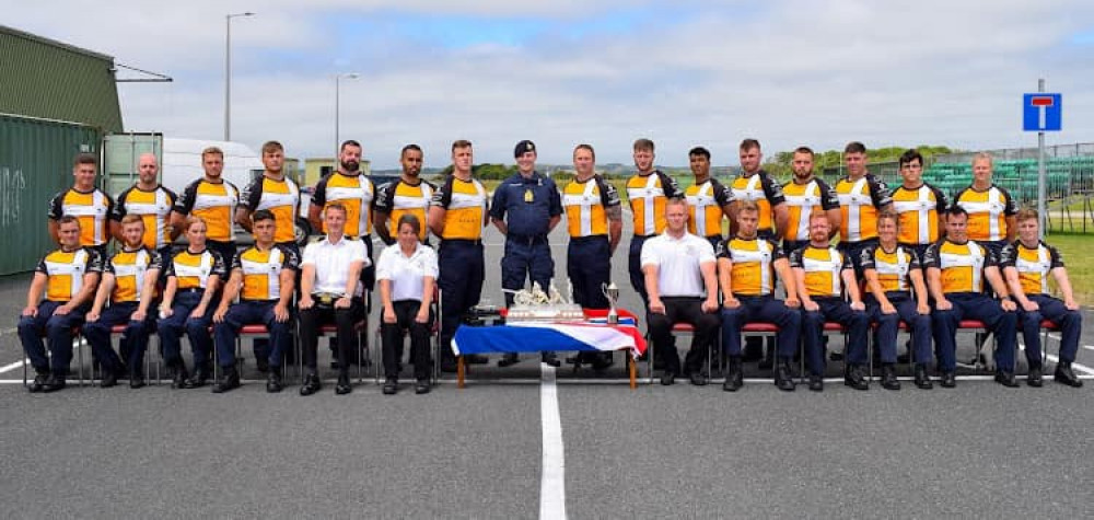 RNAS Culdrose Field Gun team. Picture: SC Leni Milne.