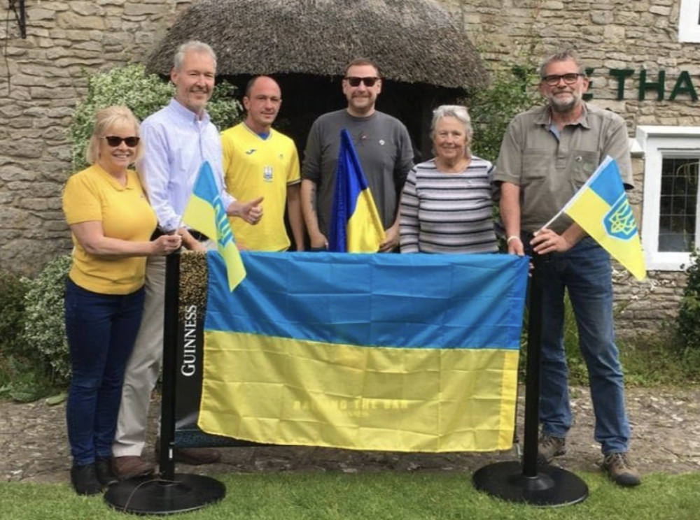 The team, from left to right: Julia Bentley, Simon Bentley, Vitaliy Dolynskyy, Steve Brooks, Sue Tyler-Moore and Mark Farrell.