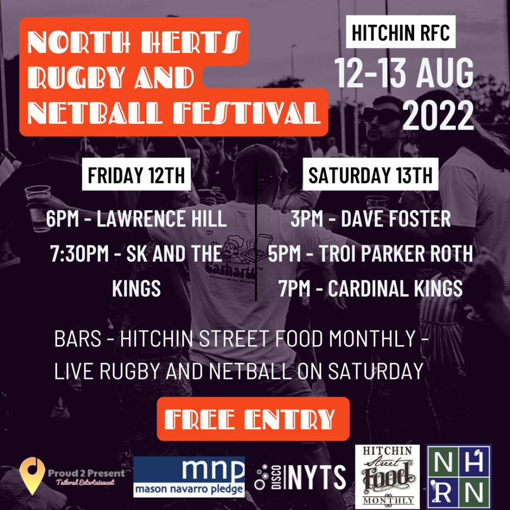 The North Herts Rugby and Netball Festival The North Herts Rugby and Netball Festival