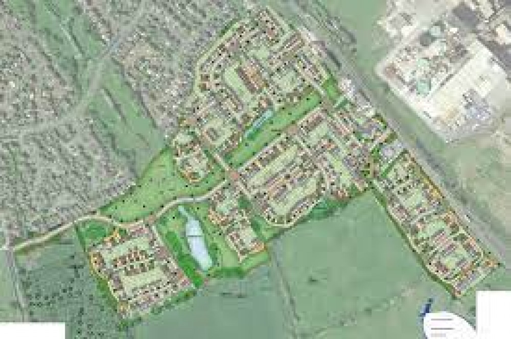 Glebe Farm site. (Image: Taylor Wimpey)