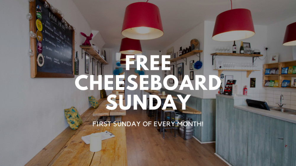 Free cheese at The Dodo Micropub Free cheese at The Dodo Micropub