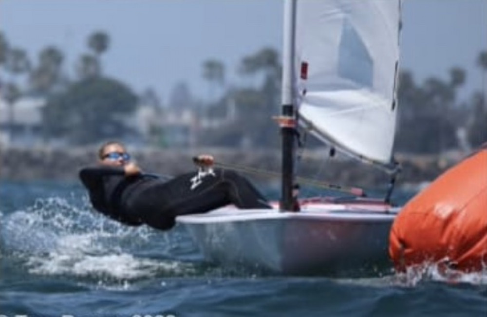 Sailor Audrey Foley in action (Picture credit: Tom Rogers/RHS)