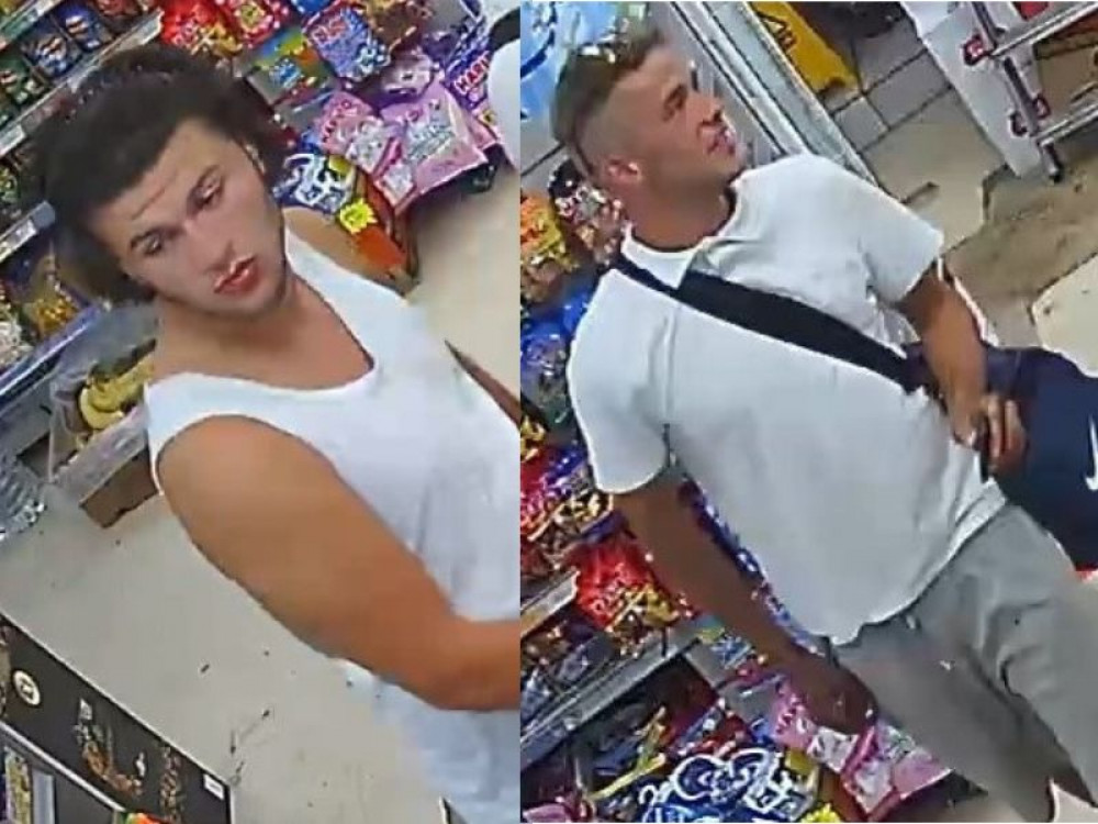 Police want to speak to the two men pictured in relation to an attempted murder investigation Police want to speak to the two men pictured in relation to an attempted murder investigation