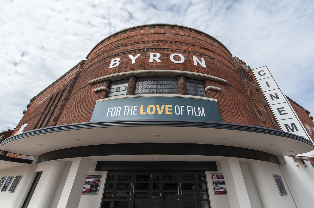 The Arc Cinema in Hucknall (pictured) will be screening the Women’s Euro 2022 final on Sunday evening and donating part of the proceeds to grassroots football in the town. Photo courtesy of Arc Cinema, Hucknall.