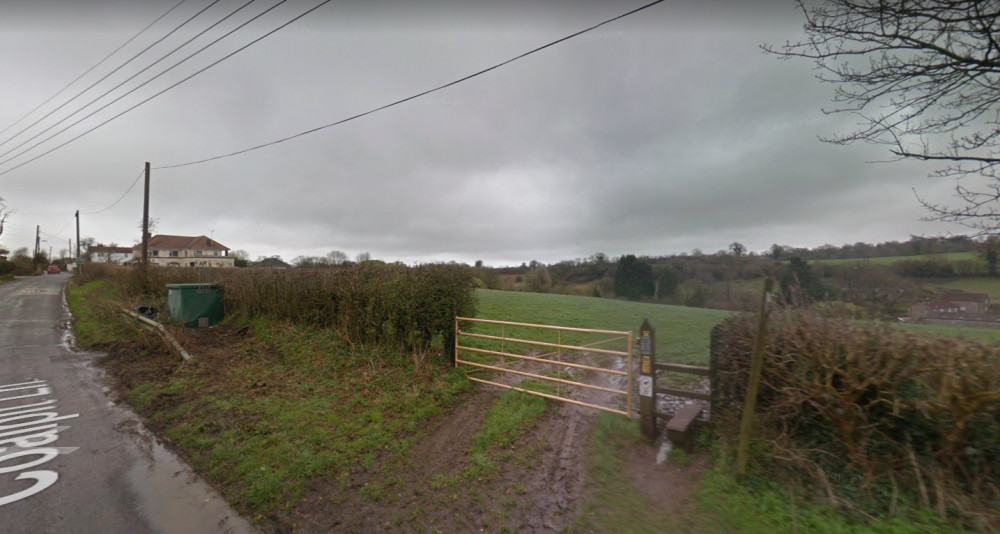 Proposed Site Of 47 Homes On Coalpit Lane In Stoke St. Michael. CREDIT: Google Maps. 