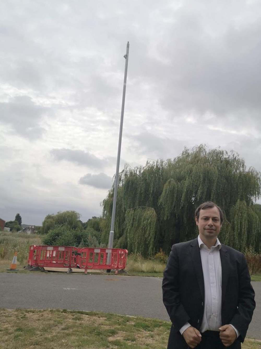 Councillor Lee Waters (pictured) had campaigned for the cameras for three years. Photo courtesy of Ashfield Independents. 