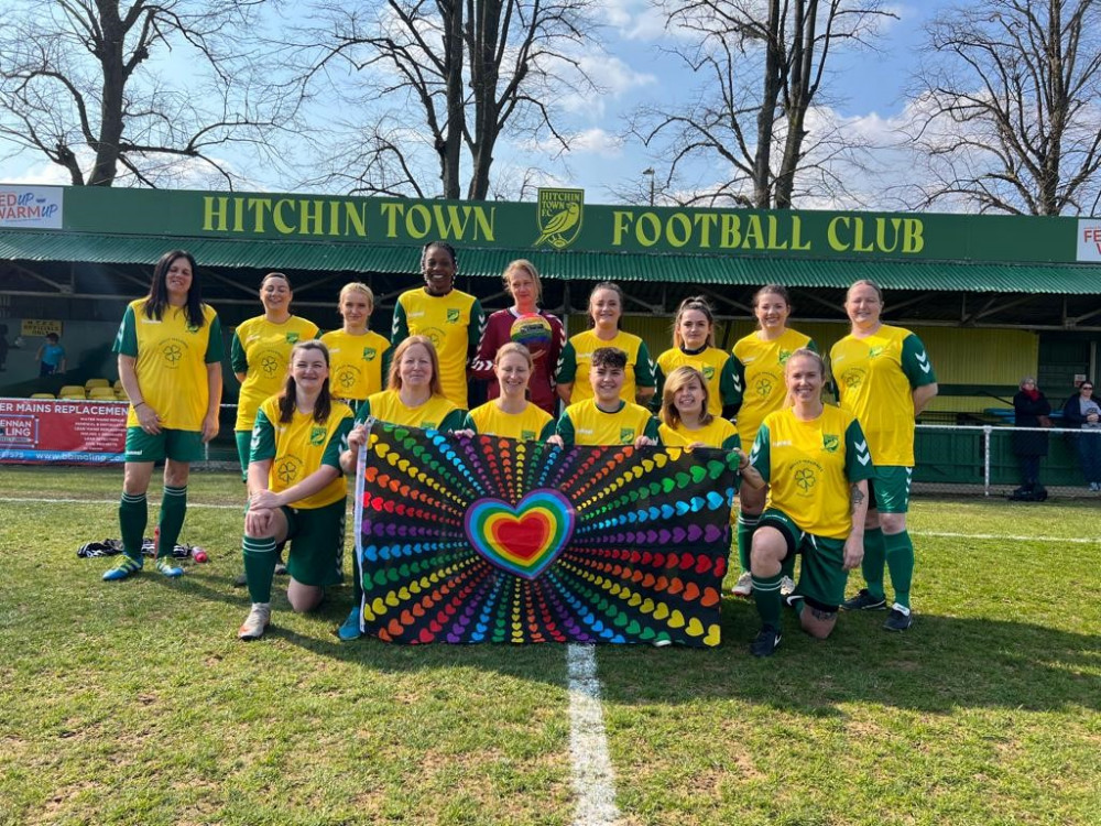 Hitchin Town’s Women’s Football Club is the recipient of a £250 Team Sport award from UK Power Network