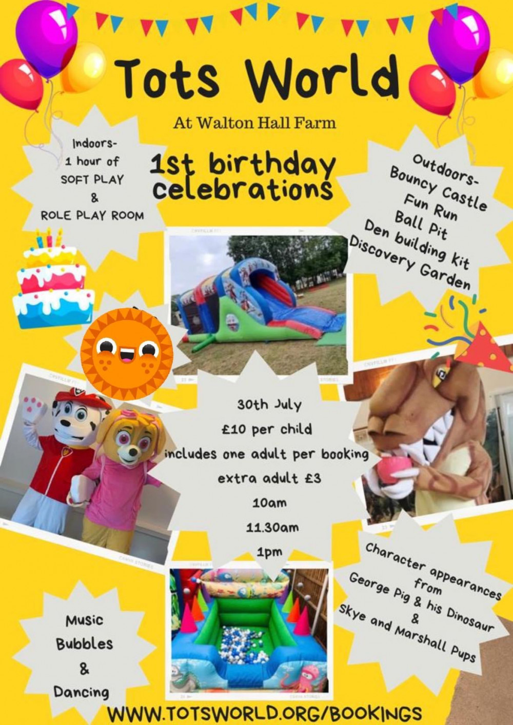 Tots World party Tots World party
