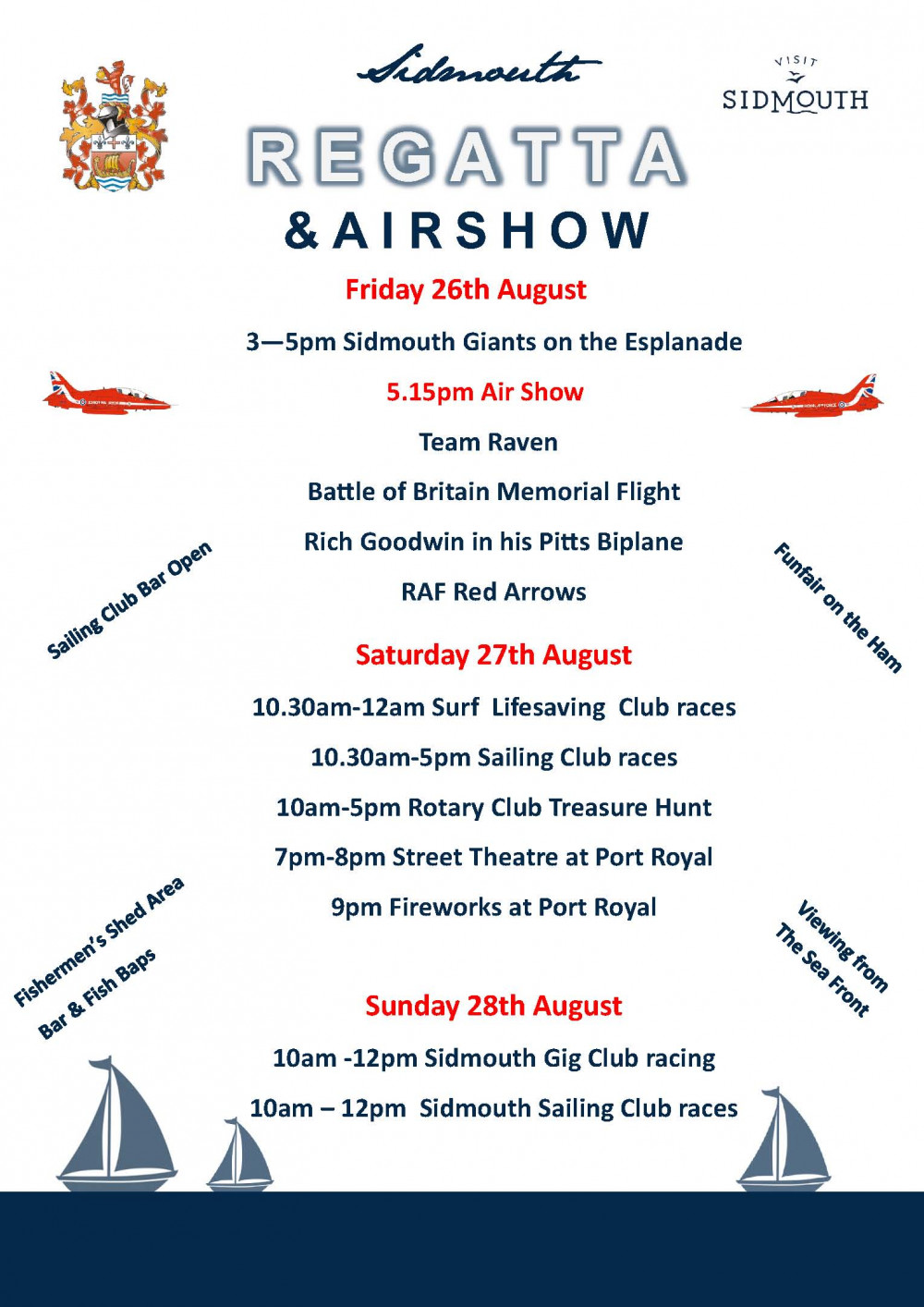 Sidmouth Regatta and Air Show Sidmouth Regatta and Air Show