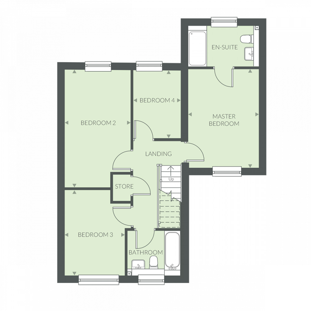 First floor plan 