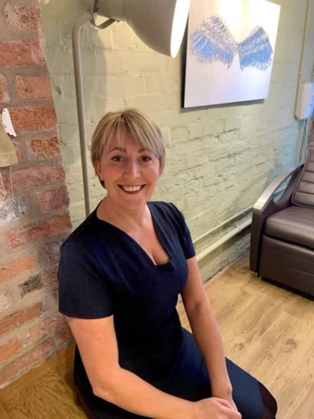 Amie offers a discreet wig fitting service for women who have lost their hair through illness Amie offers a discreet wig fitting service for women who have lost their hair through illness