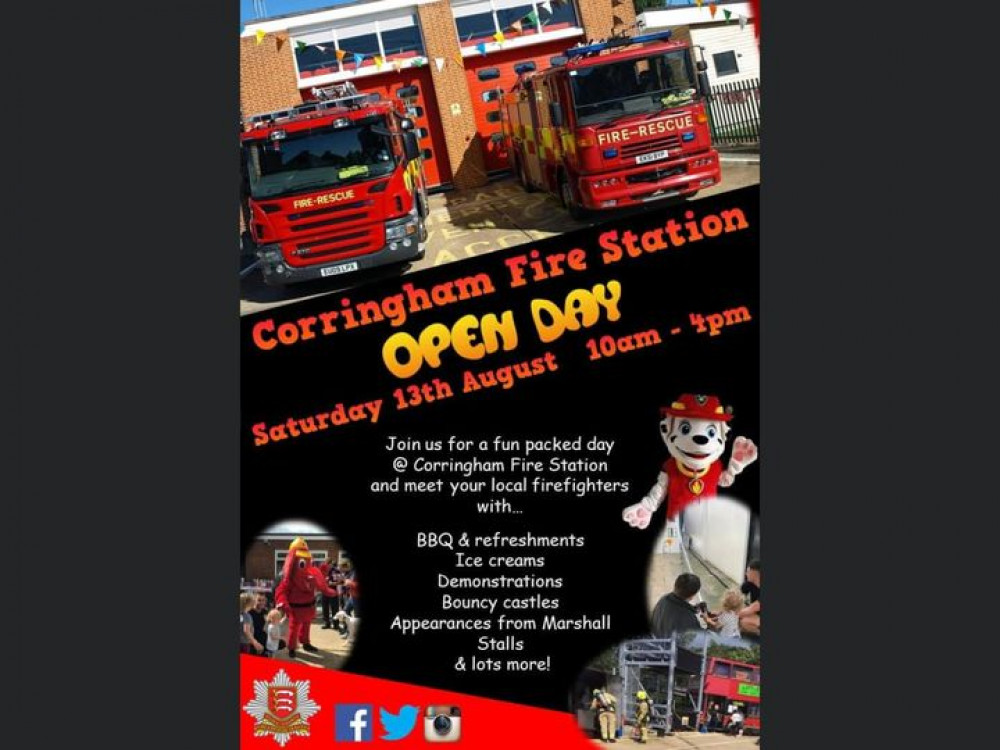 Corringham Fire Station open day Corringham Fire Station open day