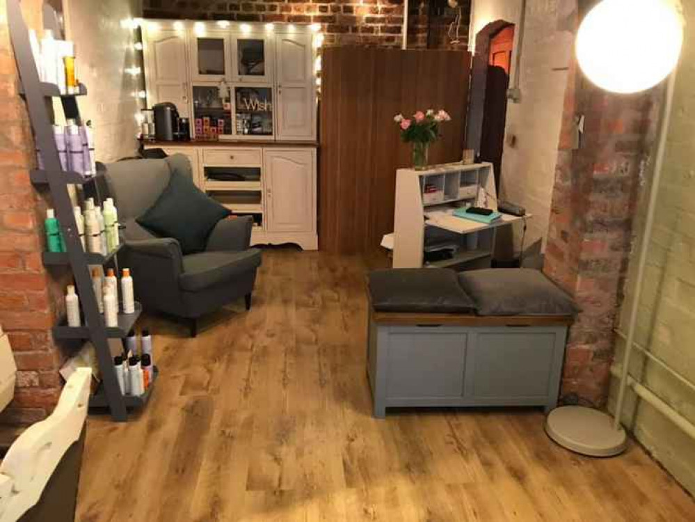 The Angel Hair salon is situated in the grounds of Castle Park The Angel Hair salon is situated in the grounds of Castle Park