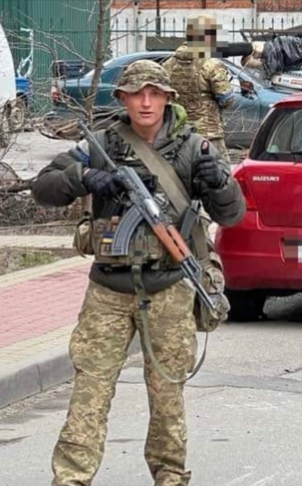 Jordan Gatley died fighting against Russian invaders. His funeral is being held next week - August 8 (Nub News). 