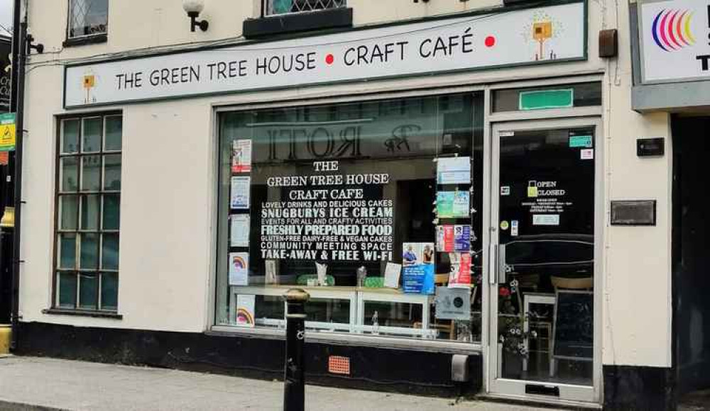 The Green Tree House café on Biddulph High Street