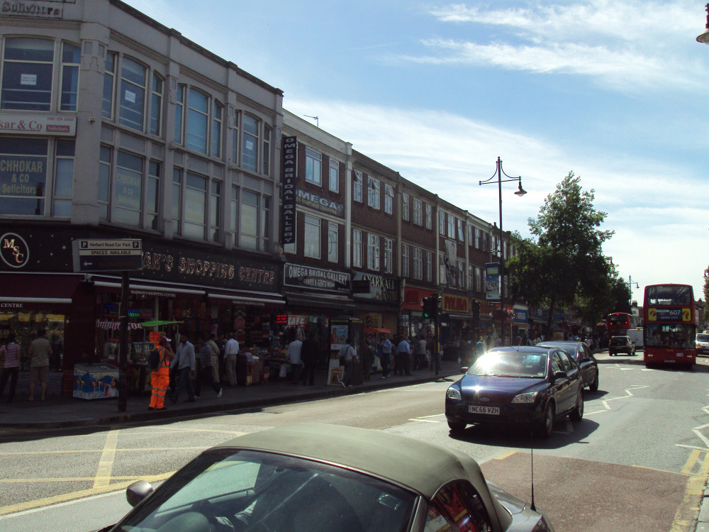 A man was stabbed on The Broadway in Southall A man was stabbed on The Broadway in Southall