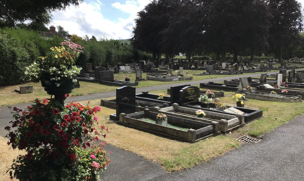 Broomleys Cemetery in Coalville. Photo: North West Leicestershire District Council