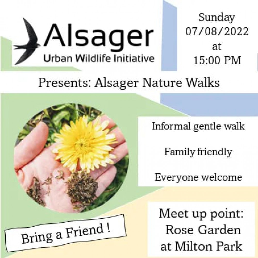 Alsager nature walk takes place this weekend 