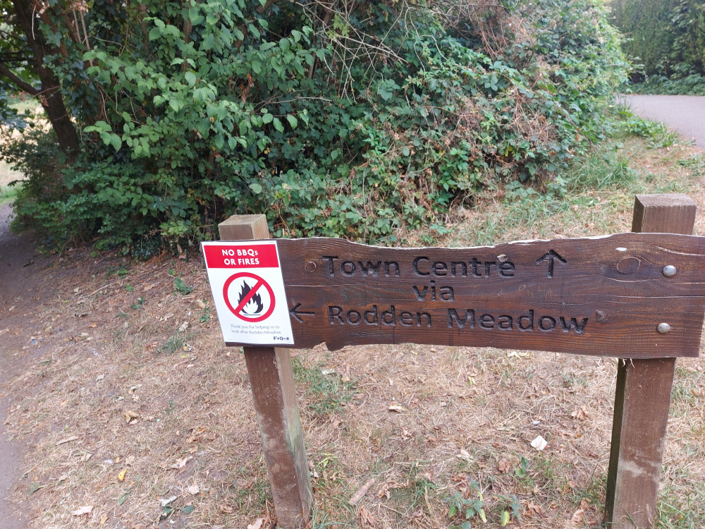 Frome Town Council has banned already BBQs from Rodden Meadow