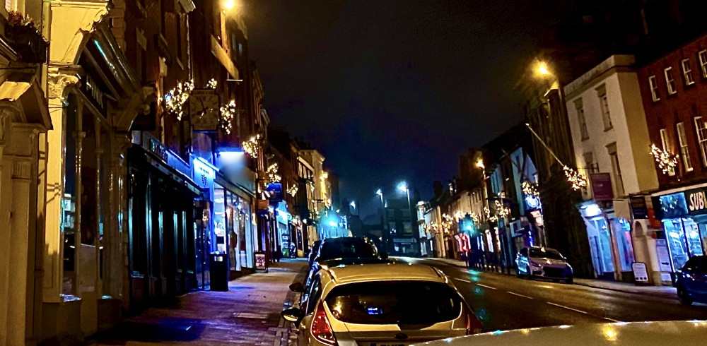 The council wants to know your view of Ashby at night-time. Photo: Ashby Nub News