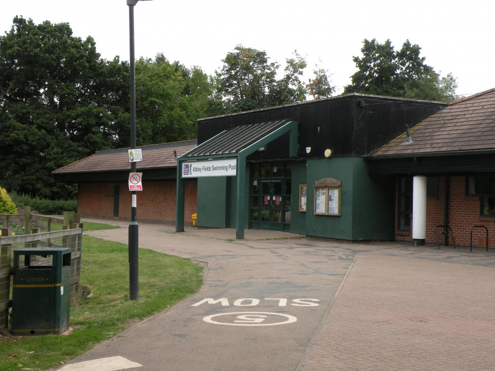 The new path will be built behind the swimming pool, near the duck feeding station (Image by James Smith)