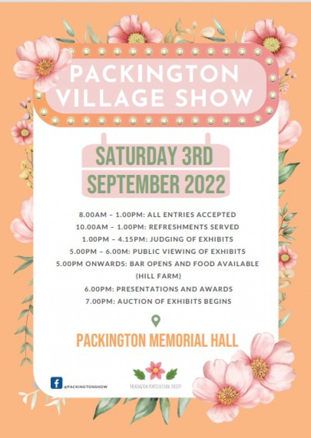 Packington Village Show near Ashby de la Zouch